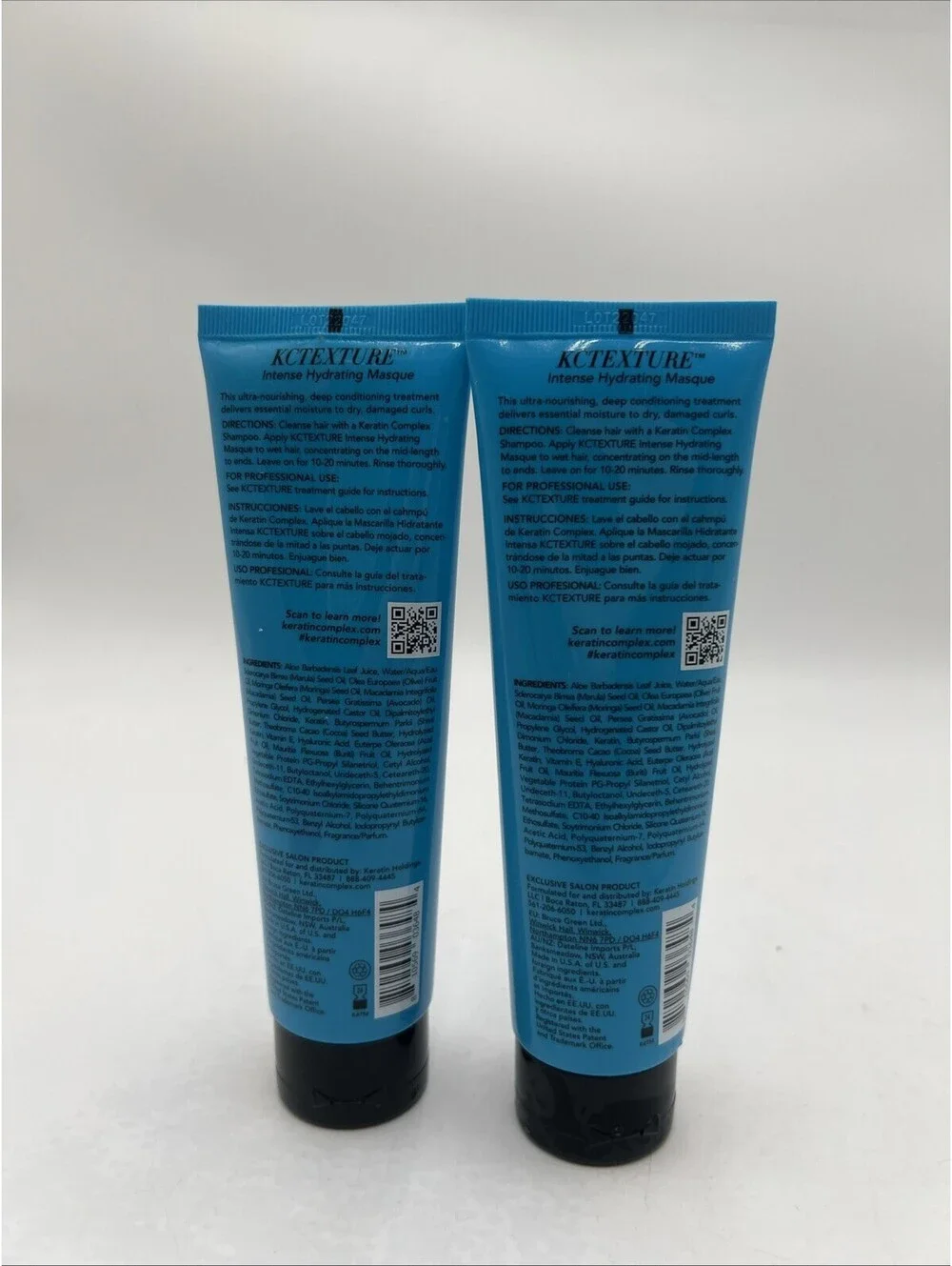 Keratin Complex KCTexture Intense Hydrating Masque 4 oz. Set Of 2